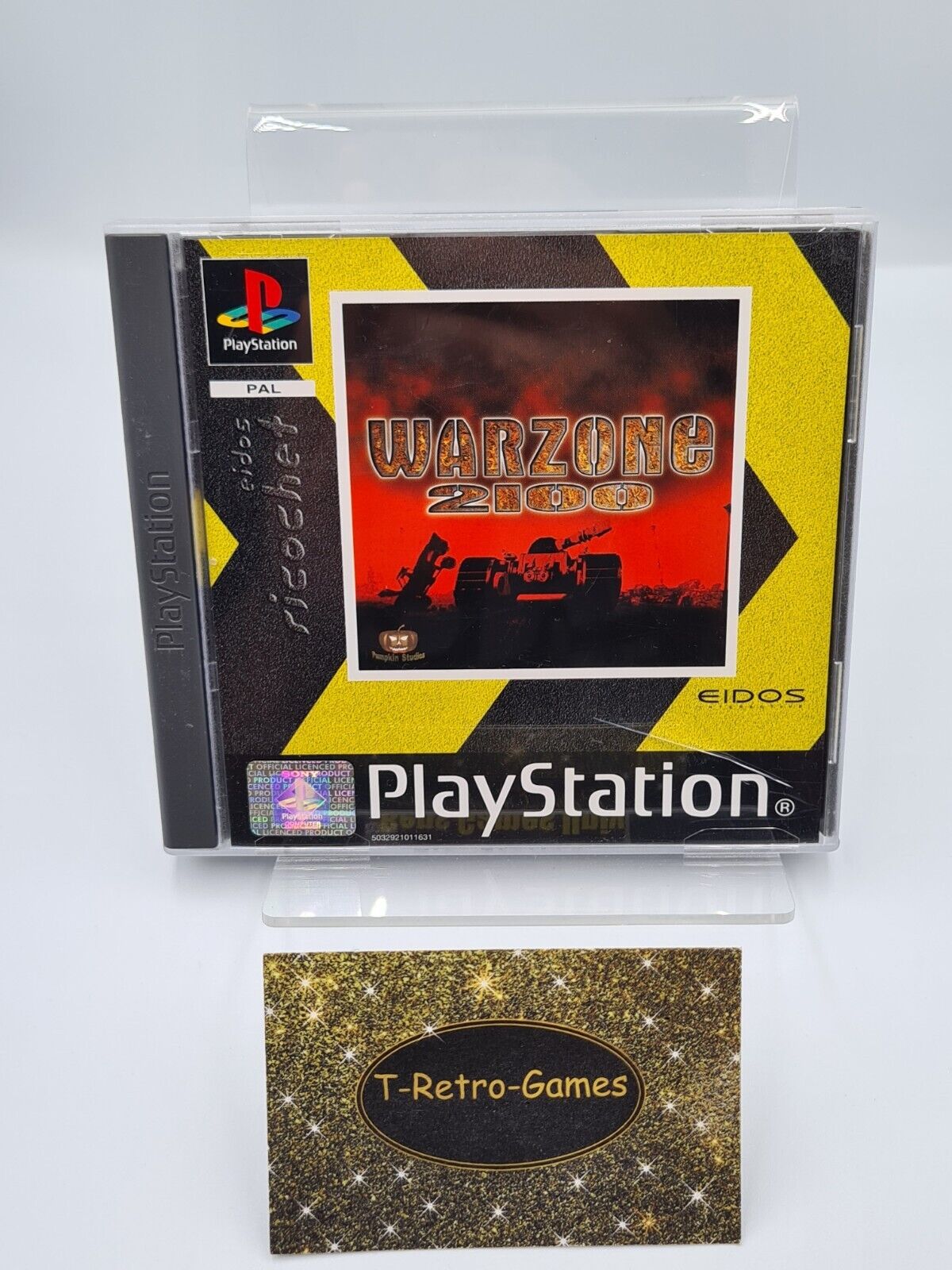 PS1 Playstation 1 Warzone 2100 mit OVP und Anleitung Deutsch - T-Retro-Games 