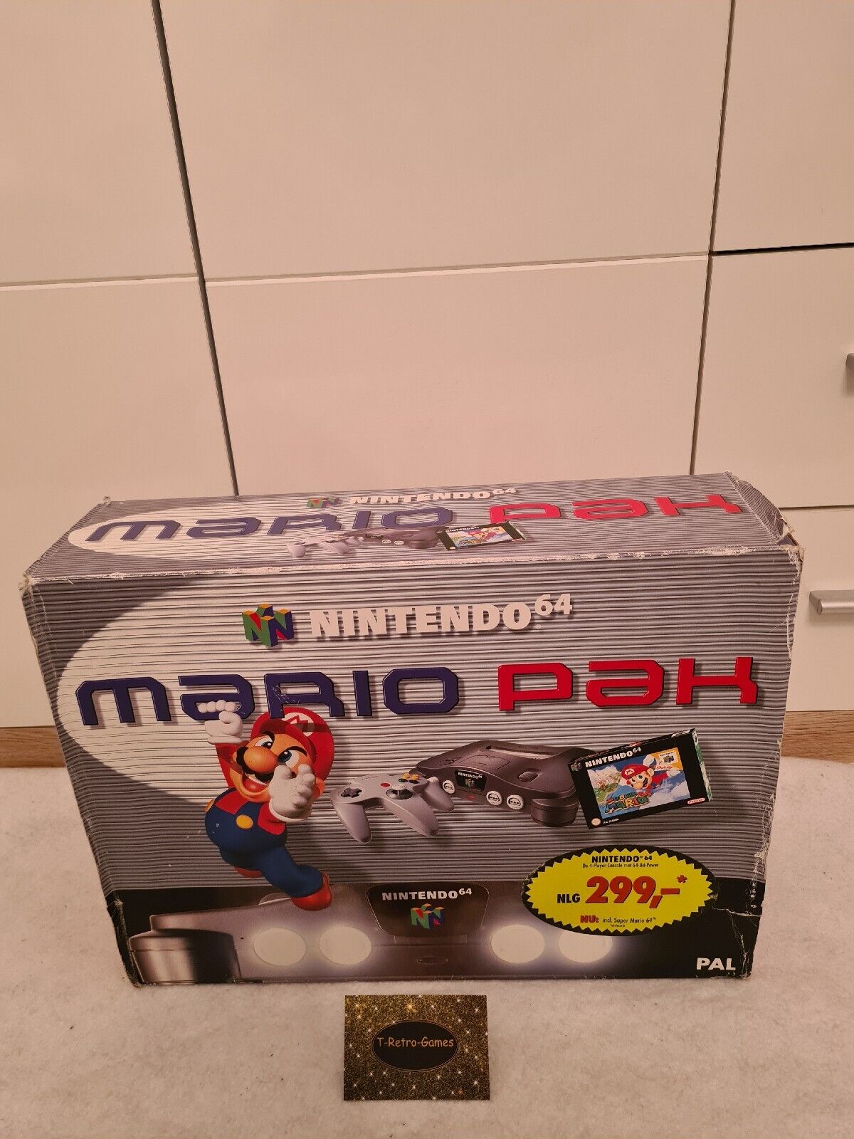 N64 Nintendo 64 Mario Pak Konsole Console OVP - T-Retro-Games 