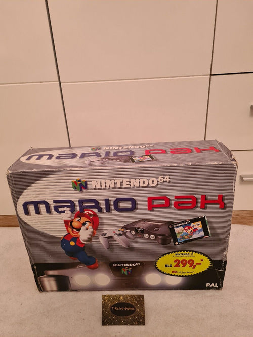 N64 Nintendo 64 Mario Pak Konsole Console OVP - T-Retro-Games 