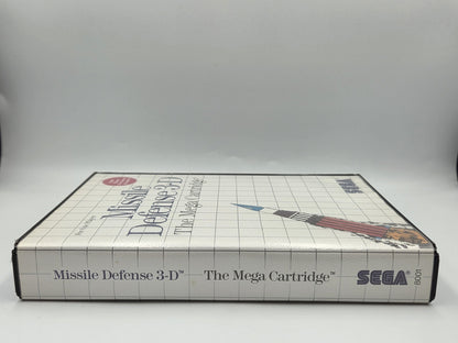 Sega Master System Missile Defense 3-D mit OVP und Anleitung Multilingual 