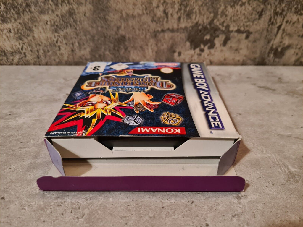 Gameboy Advance Yu-Gi-Oh Dungeon Dice Monsters mit OVP und Anleitung EUR - T-Retro-Games 