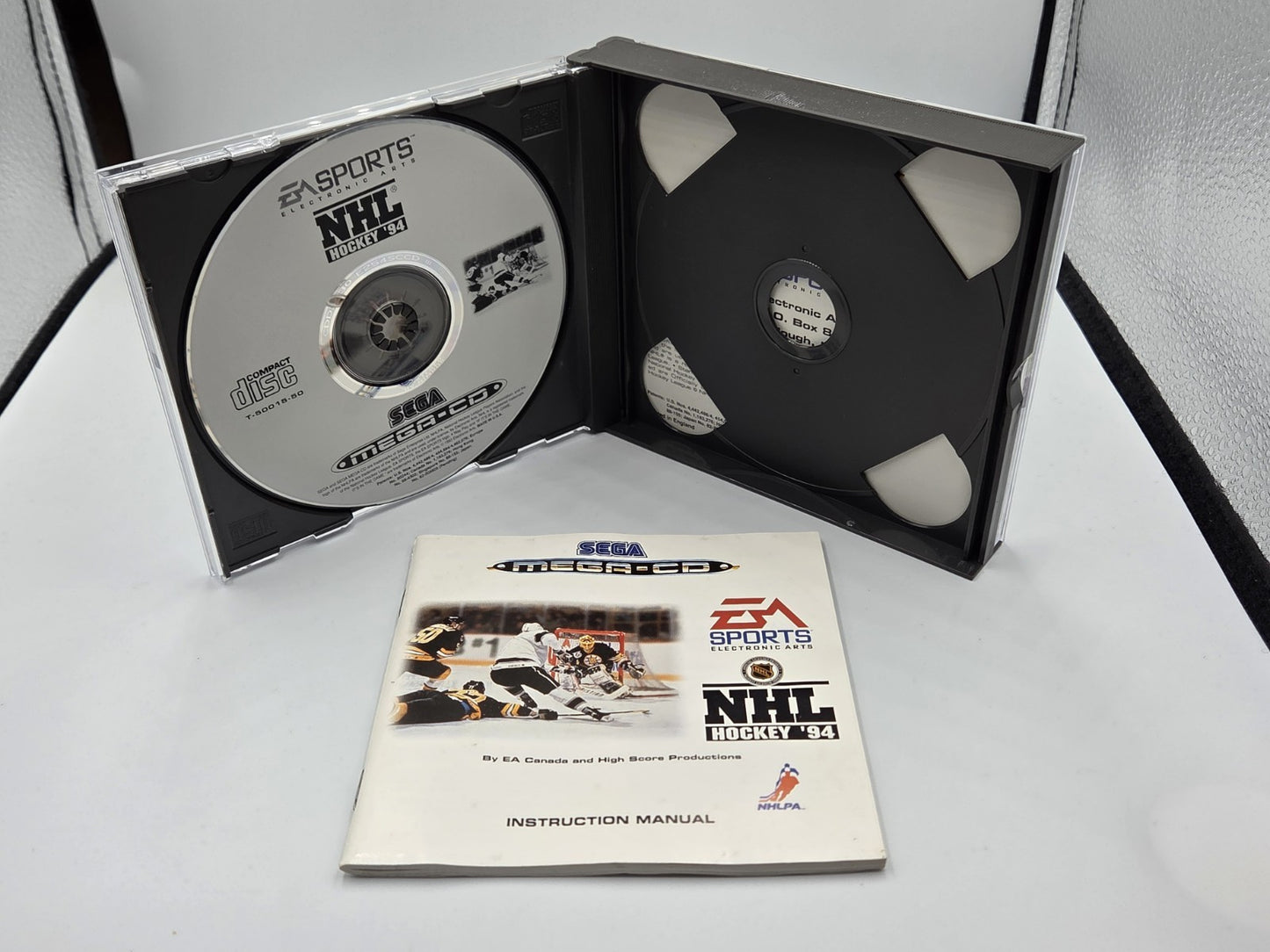 Sega Mega-CD NHL Hockey 94 mit OVP und Anleitung Multi Language 