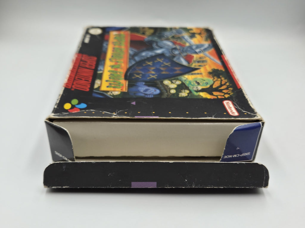 SNES Super Nintendo Spiel Super Ghouls 'N Ghosts  mit OVP und Anleitung NOE