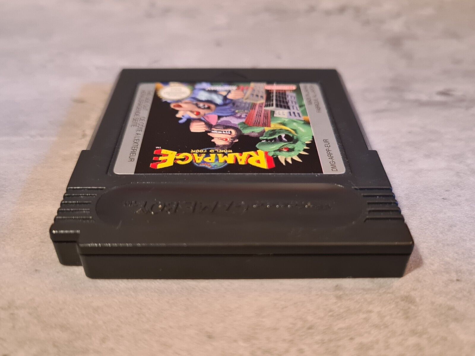 Nintendo Game Boy Color Rampage World Tour EUR Modul - T-Retro-Games 