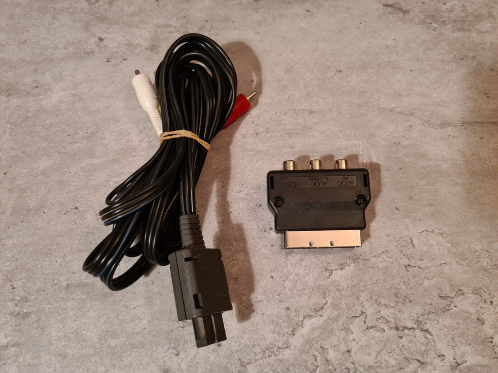 SNES Super Nintendo Stereo A/V Kabel OVP - T-Retro-Games 