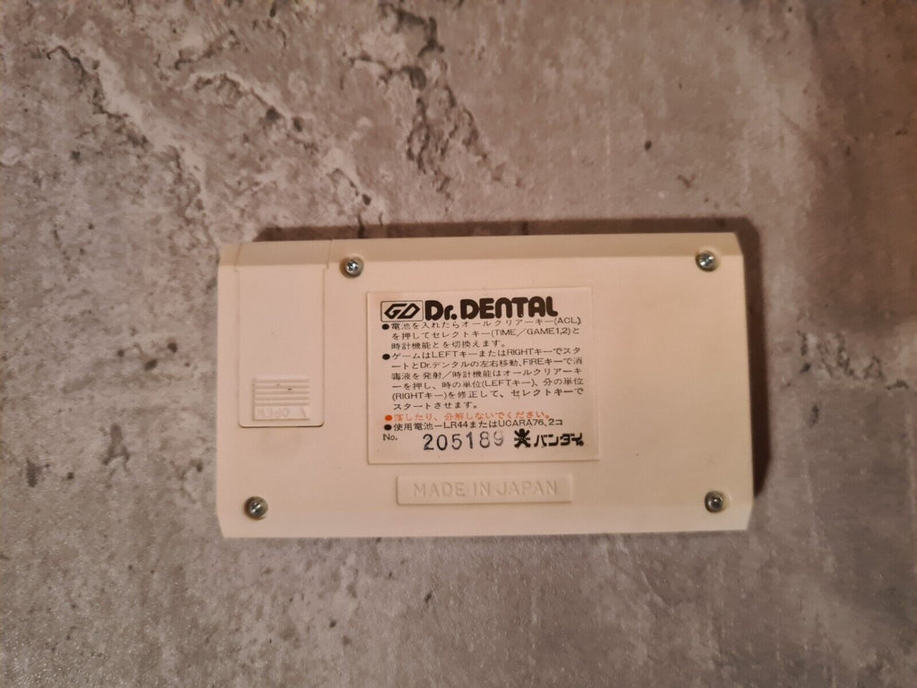 LCD Game Digital Dr. Dental mit OVP Bandai Electronics - T-Retro-Games 