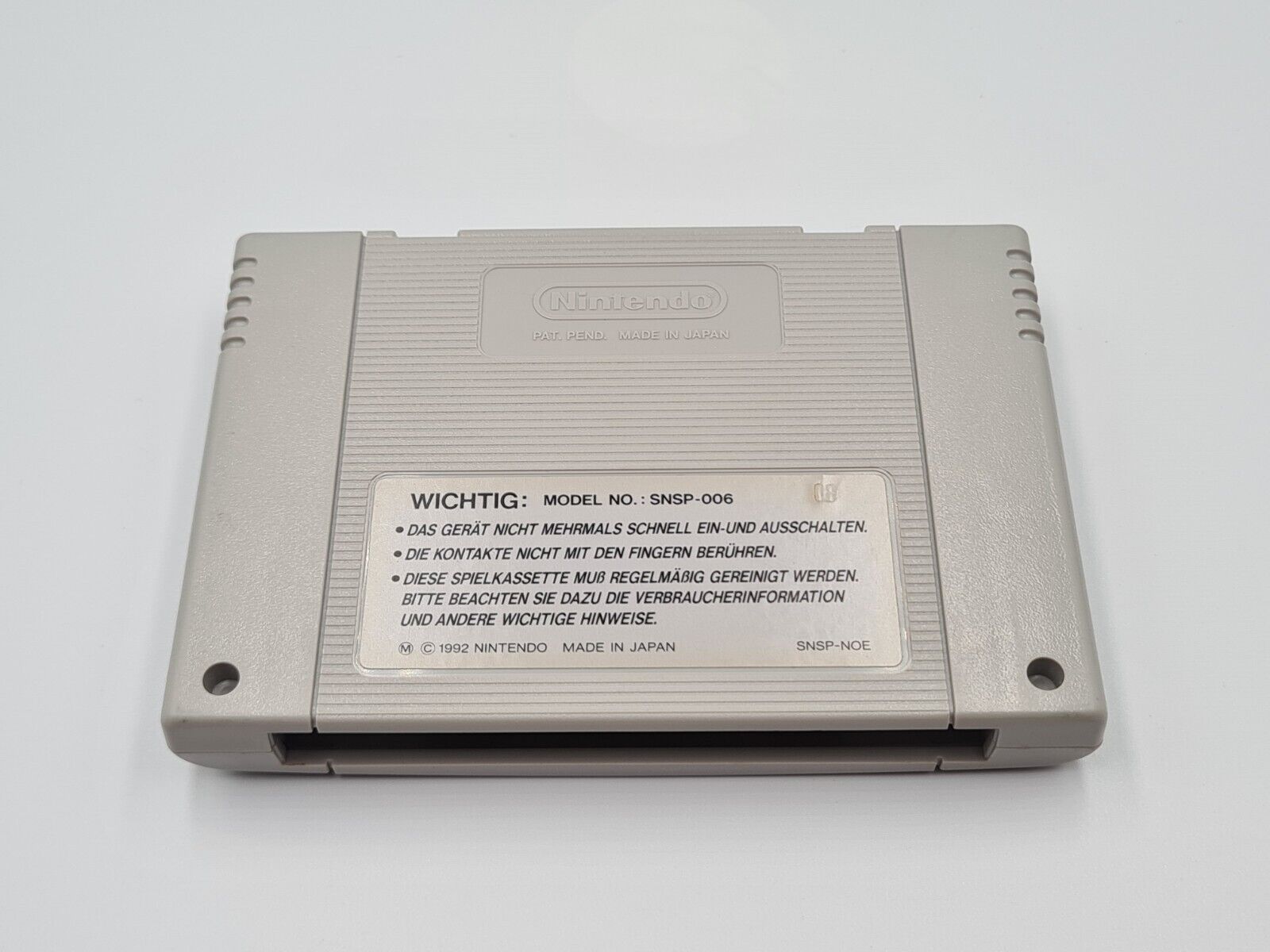SNES Super Nintendo Samurai Shodown mit OVP und Anleitung NOE - T-Retro-Games 