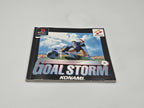 PS1 Playstation 1 Spiel Goalstorm mit OVP und Anleitung Multilingual