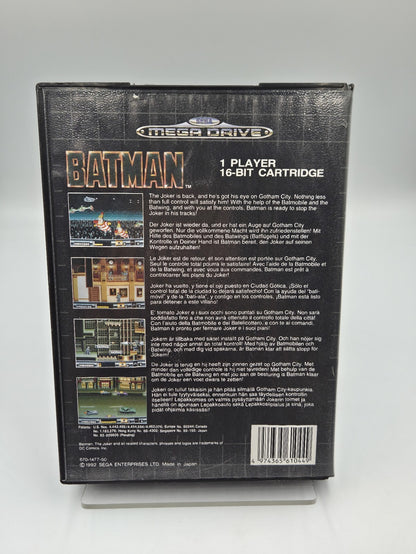 Sega Mega Drive Spiel Batman mit OVP und Anleitung Multilingual 