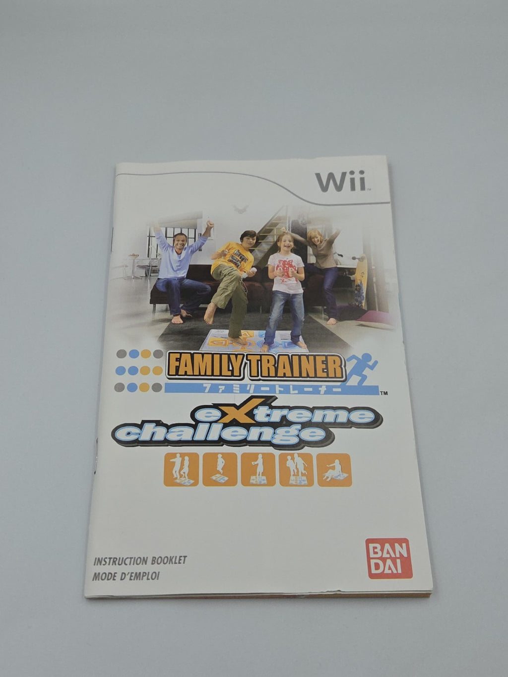 Nintendo Wii Spiel Family Trainer extreme Challenge mit OVP und Anleitung EUR
