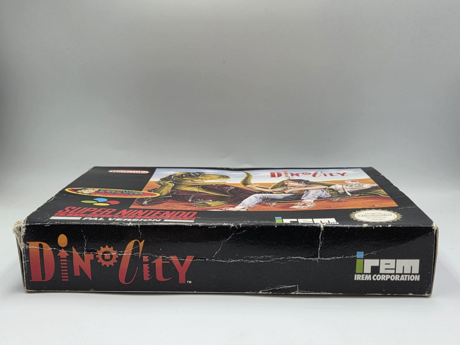 SNES Super Nintendo Dino City mit OVP und Anleitung NOE