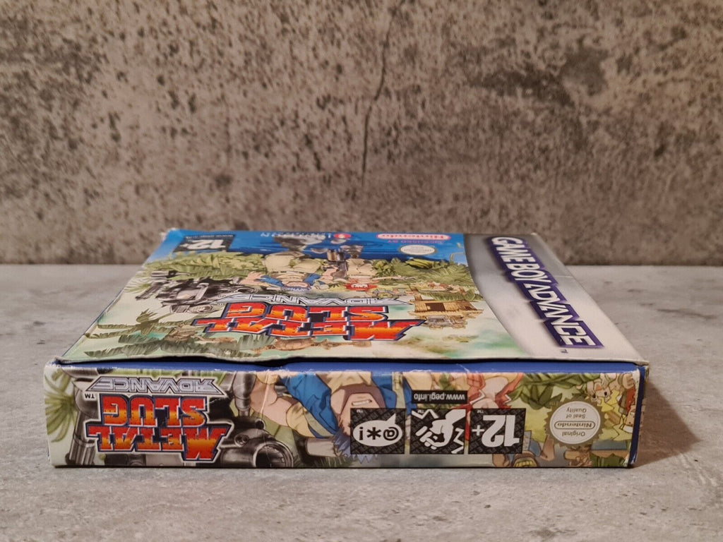 Nintendo Game Boy Advance Metal Slug Advance mit OVP und Anleitung UKV - T-Retro-Games 