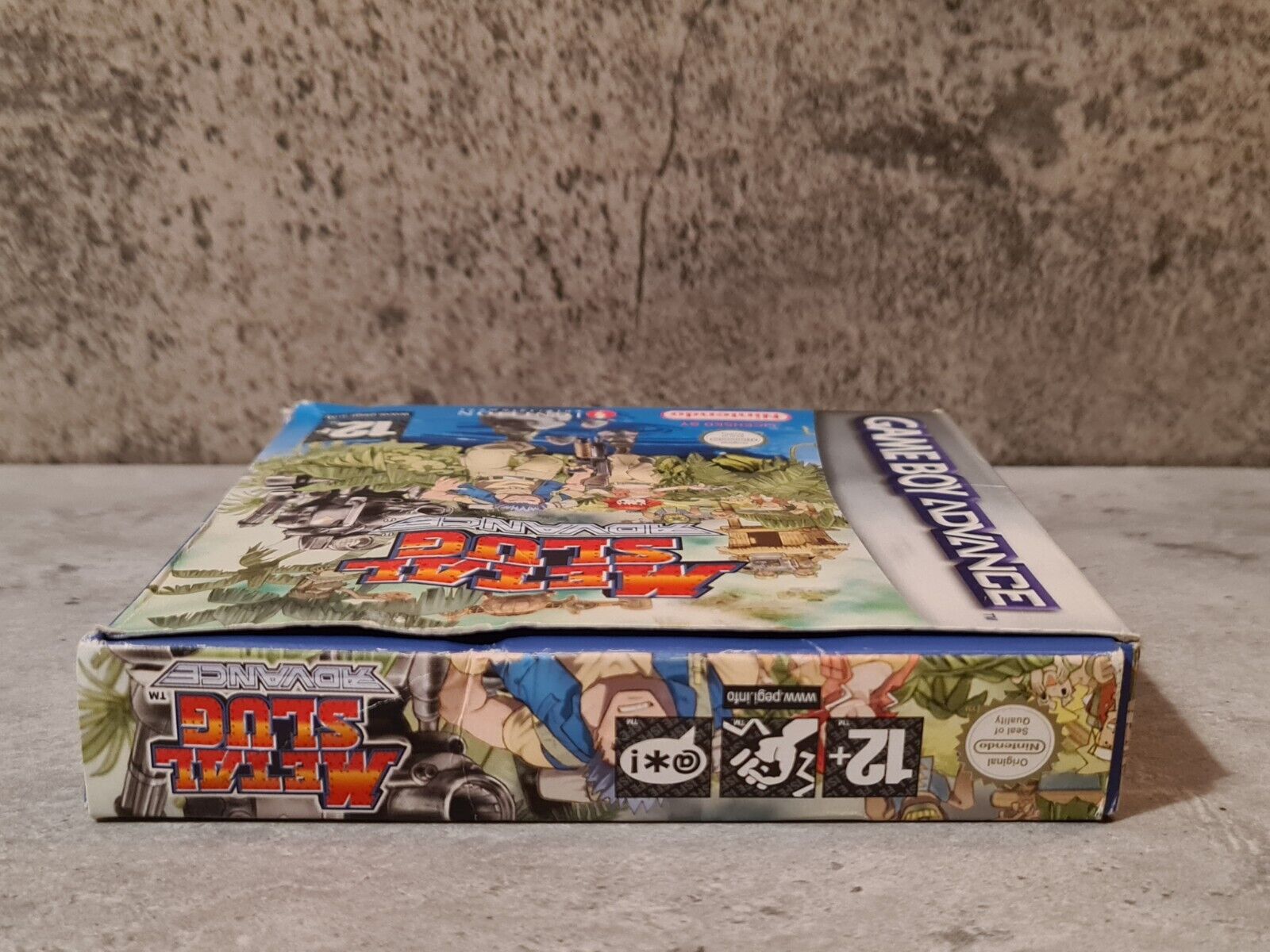 Nintendo Game Boy Advance Metal Slug Advance mit OVP und Anleitung UKV - T-Retro-Games 