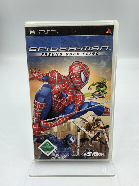 Sony PSP Spiel Spider-Man Freund oder Feind mit OVP und Anleitung Deutsch