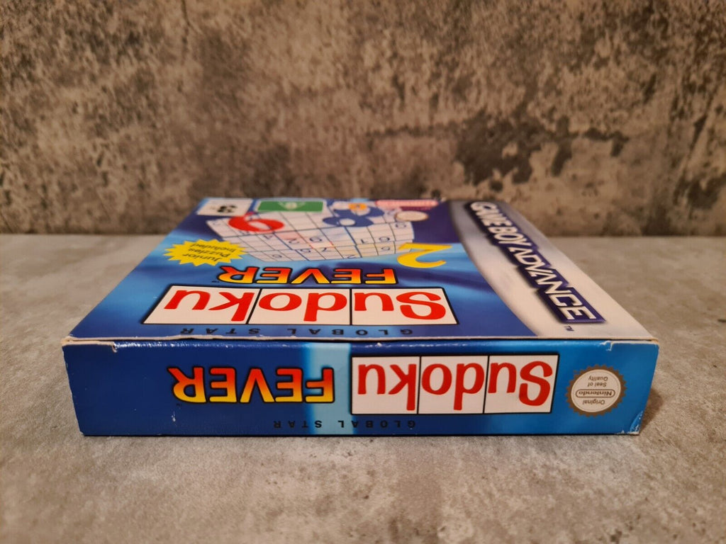 Gameboy Advance Sudoku Fever mit OVP und Anleitung EUR - T-Retro-Games 