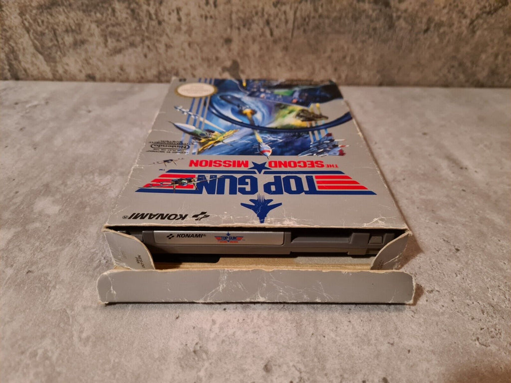 NES Top Gun The Second Mission mit OVP und Anleitung FRA - T-Retro-Games 