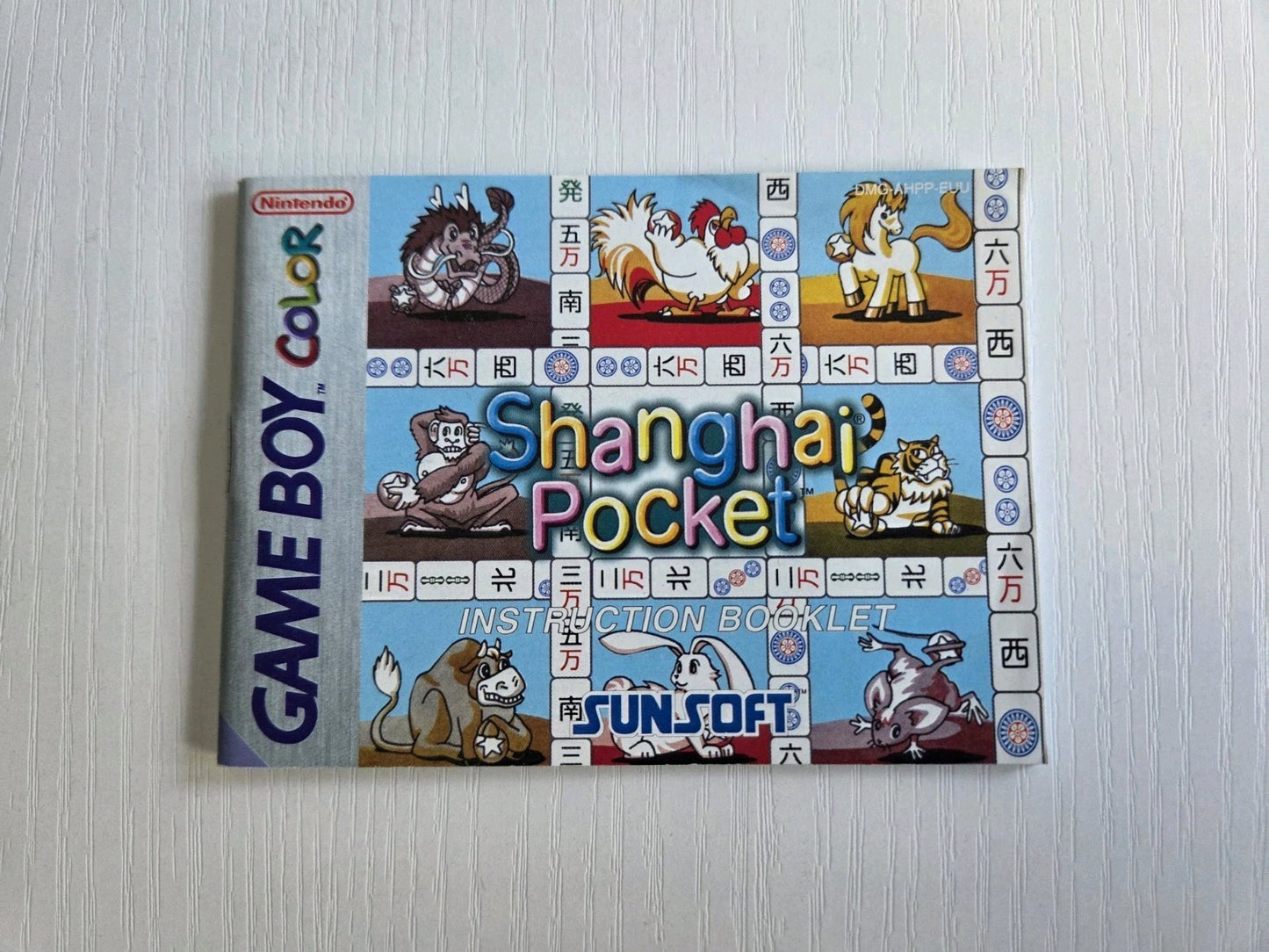 Nintendo Game Boy Color Spielanleitung Shanghai Pocket EUU