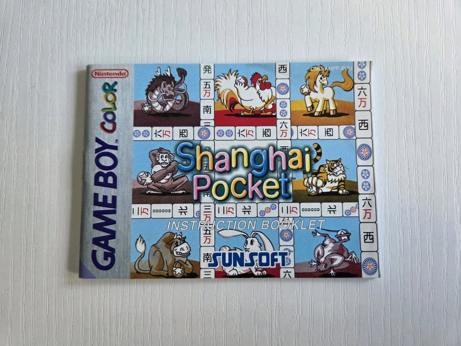 Nintendo Game Boy Color Spielanleitung Shanghai Pocket EUU