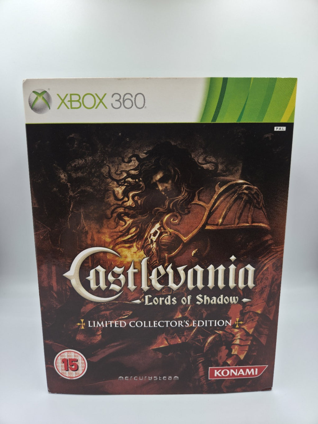 XBOX360 Castlevania Lords of Shadow Limited Collector's Edition 3 Discs + Maske