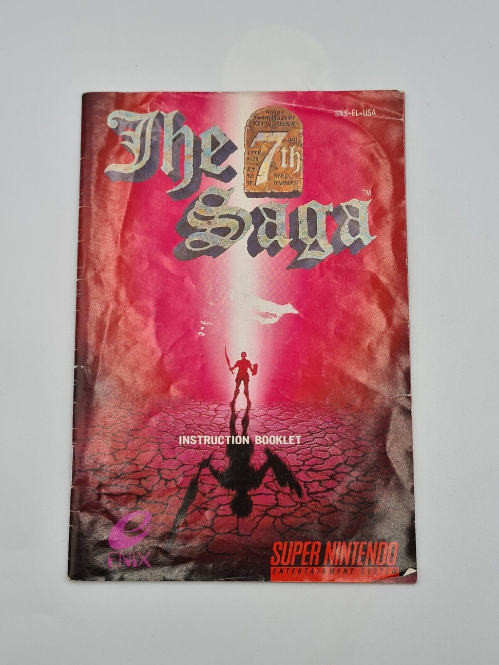 SNES Super Nintendo The 7th Saga mit OVP und Anleitung NTSC-USA - T-Retro-Games 