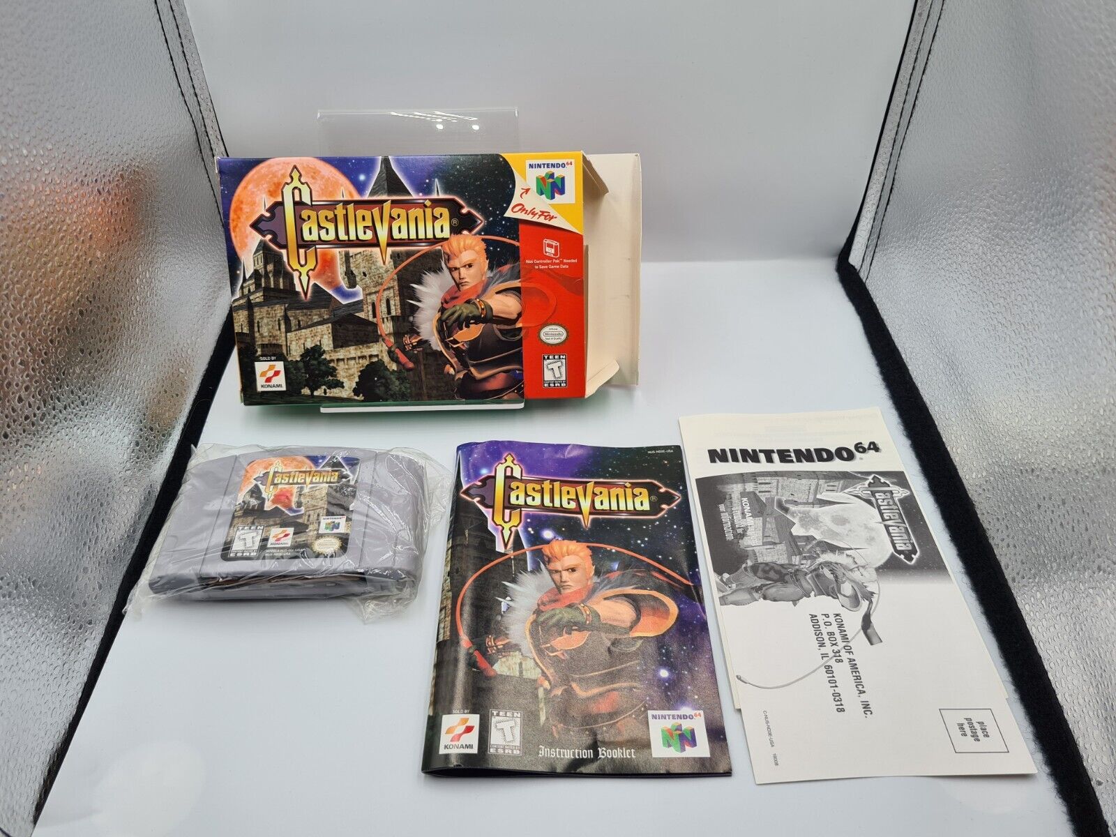 N64 Nintendo 64 Castlevania mit OVP und Anleitung USA NTSC - T-Retro-Games 
