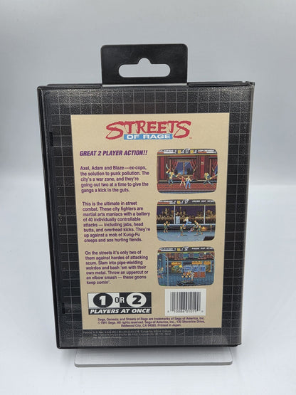 Sega Genesis Streets of Rage mit OVP und Anleitung USA