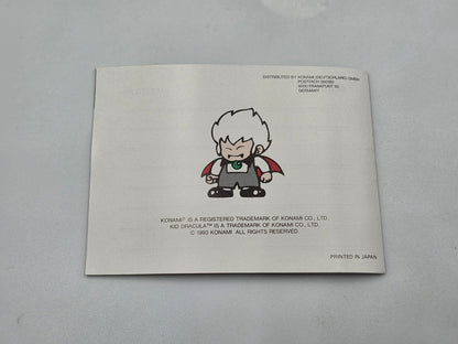 Nintendo Game Boy Classic Spiel Kid Dracula mit OVP und Anleitung NOE