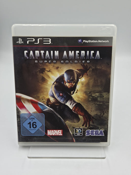 PS3 Playstation 3 Captain America Super Soldier mit OVP und Anleitung Deutsch
