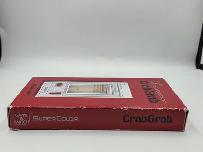 Nintendo Game & Watch CrabGrab OVP Super Color (UD-202) 1984