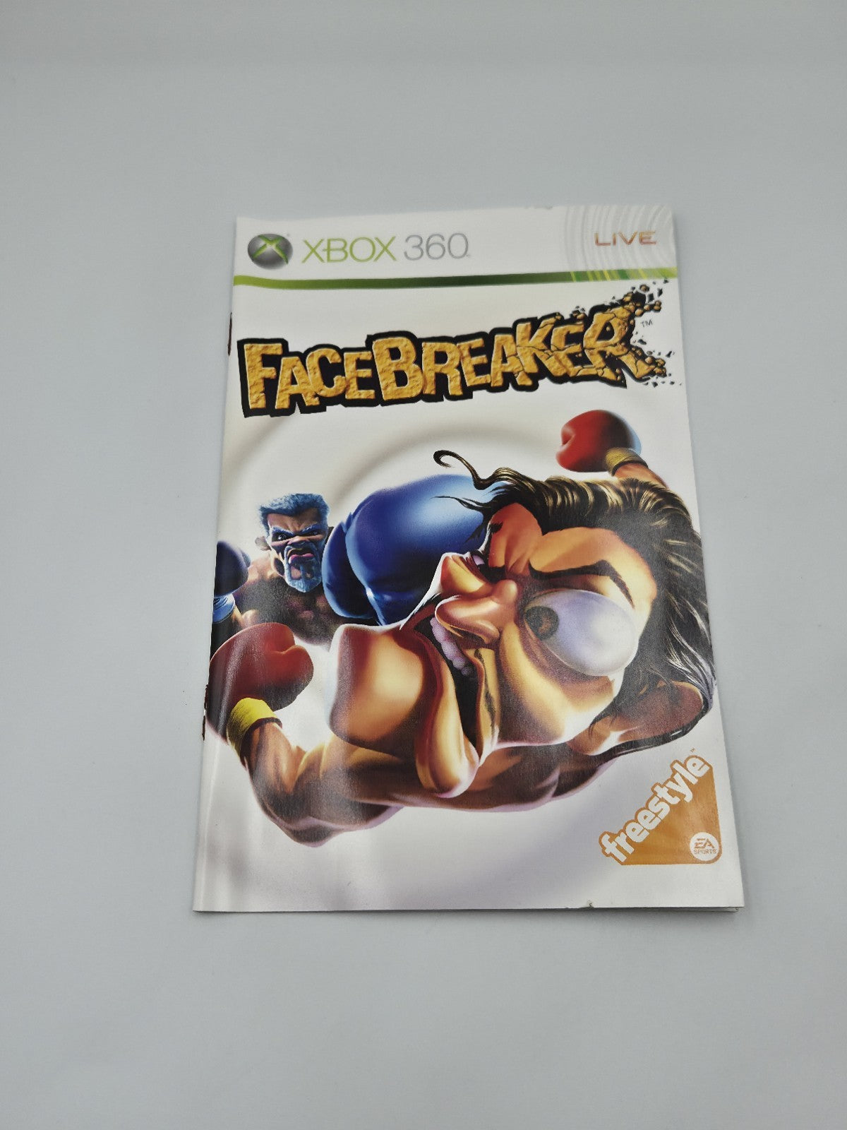 XBOX360 Spiel FaceBreaker mit OVP und Anleitung Deutsch