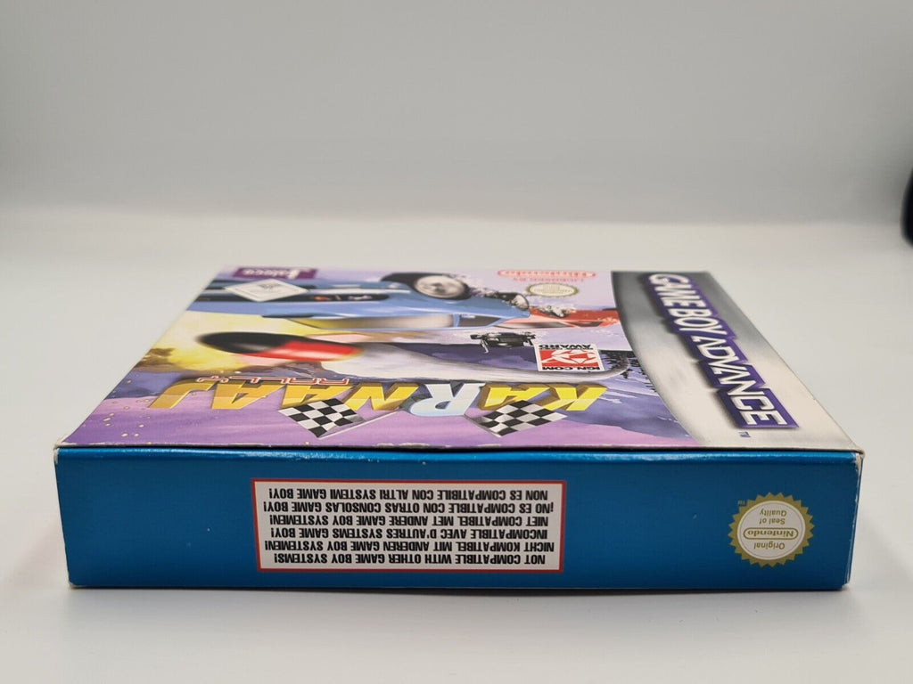 Nintendo Game Boy Advance Karnaaj Rally mit OVP und Anleitung EUR - T-Retro-Games 