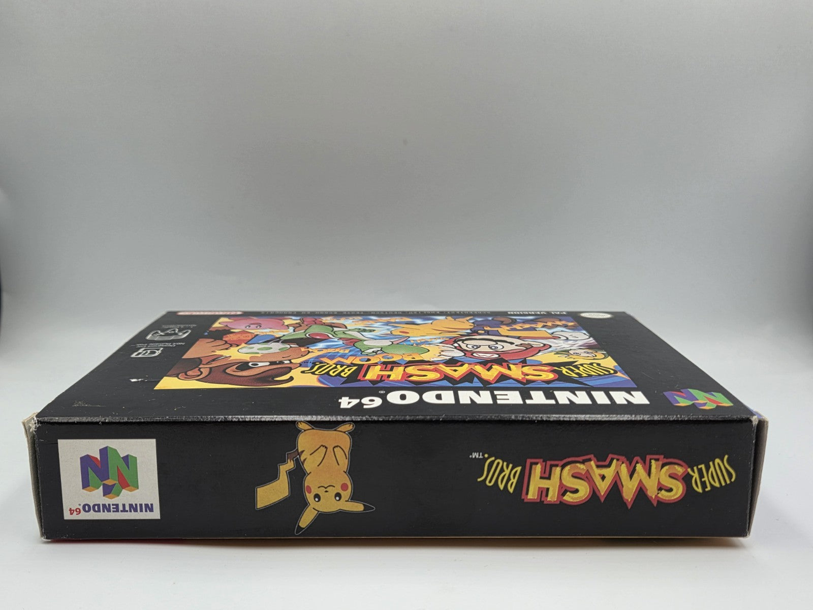 N64 Nintendo 64 Super Smash Bros. mit OVP und Anleitung EUR