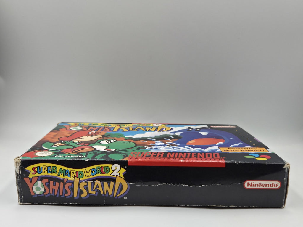 SNES Super Nintendo Super Mario World 2: Yoshi's Island mit OVP + Anleitung NOE