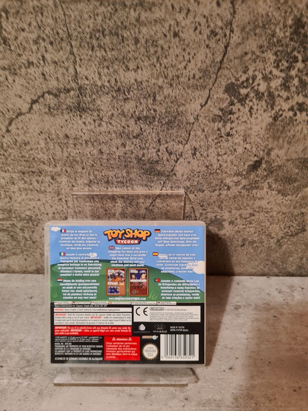 Nintendo DS Toy Shop Tycoon mit OVP und Anleitung EUR - T-Retro-Games 