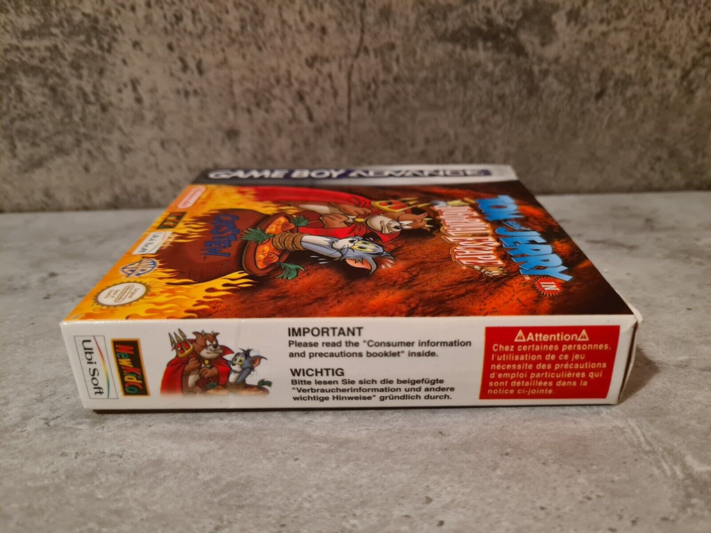 Gameboy Advance Tom and Jerry in Infurnal Escape mit OVP und Anleitung EUR - T-Retro-Games 