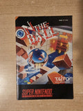 SNES Super Nintendo On The Ball Spielanleitung Instruction Booklet FAH