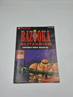 SNES Super Nintendo Spiel Bazooka Blitzkrieg mit OVP und Anleitung NTSC USA