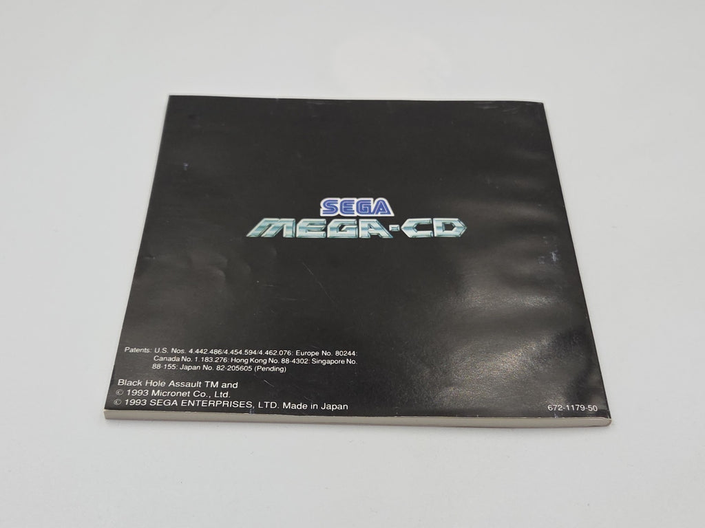 Sega Mega-CD Blackhole Assault mit OVP und Anleitung Multi Language 