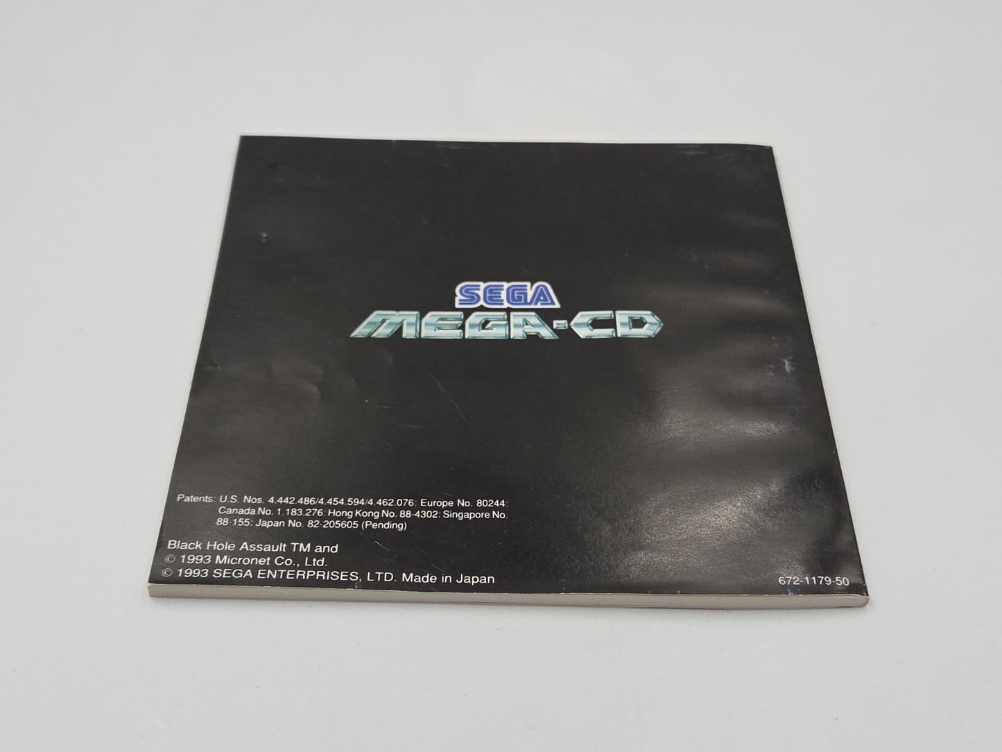 Sega Mega-CD Blackhole Assault mit OVP und Anleitung Multi Language 