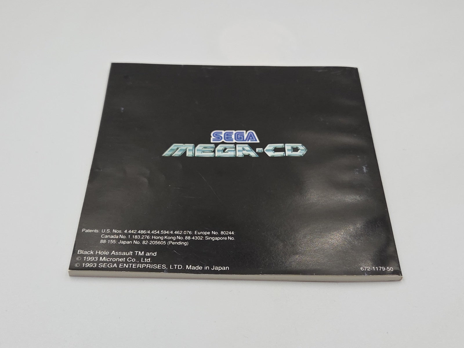 Sega Mega-CD Blackhole Assault mit OVP und Anleitung Multi Language 