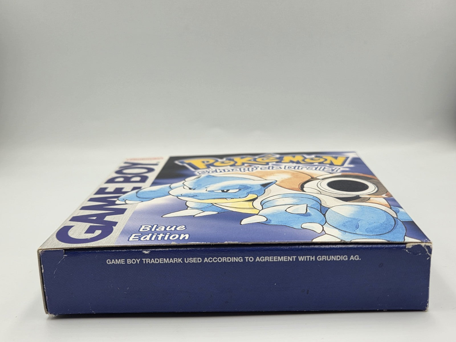 Nintendo Game Boy Pokemon Blaue Edition mit OVP und Anleitung NOE
