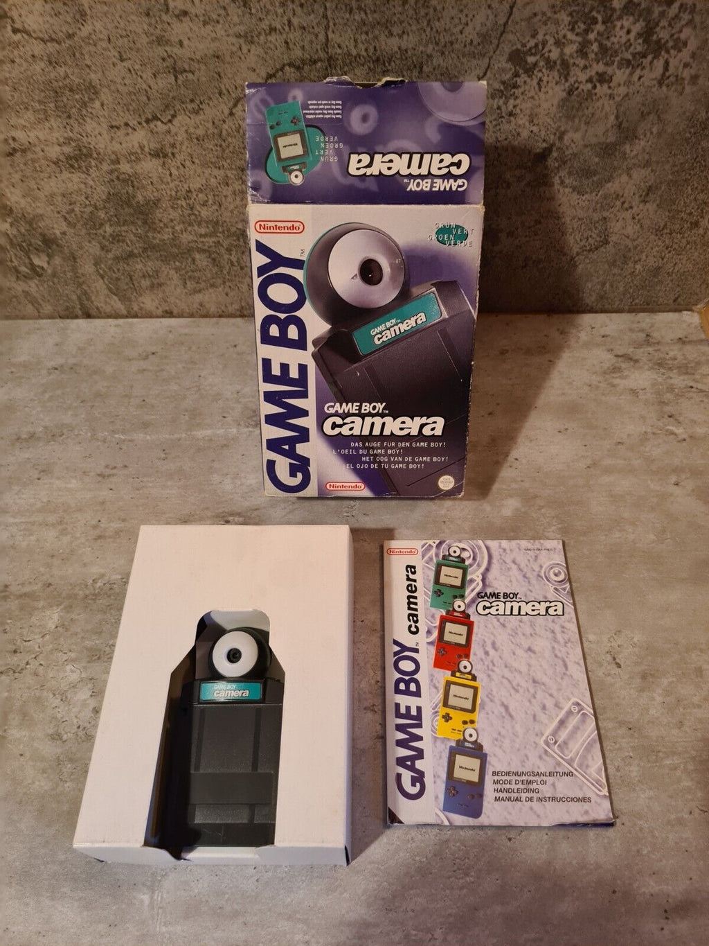 Nintendo Game Boy Classic Game Boy Camera Grün Green OVP - T-Retro-Games 