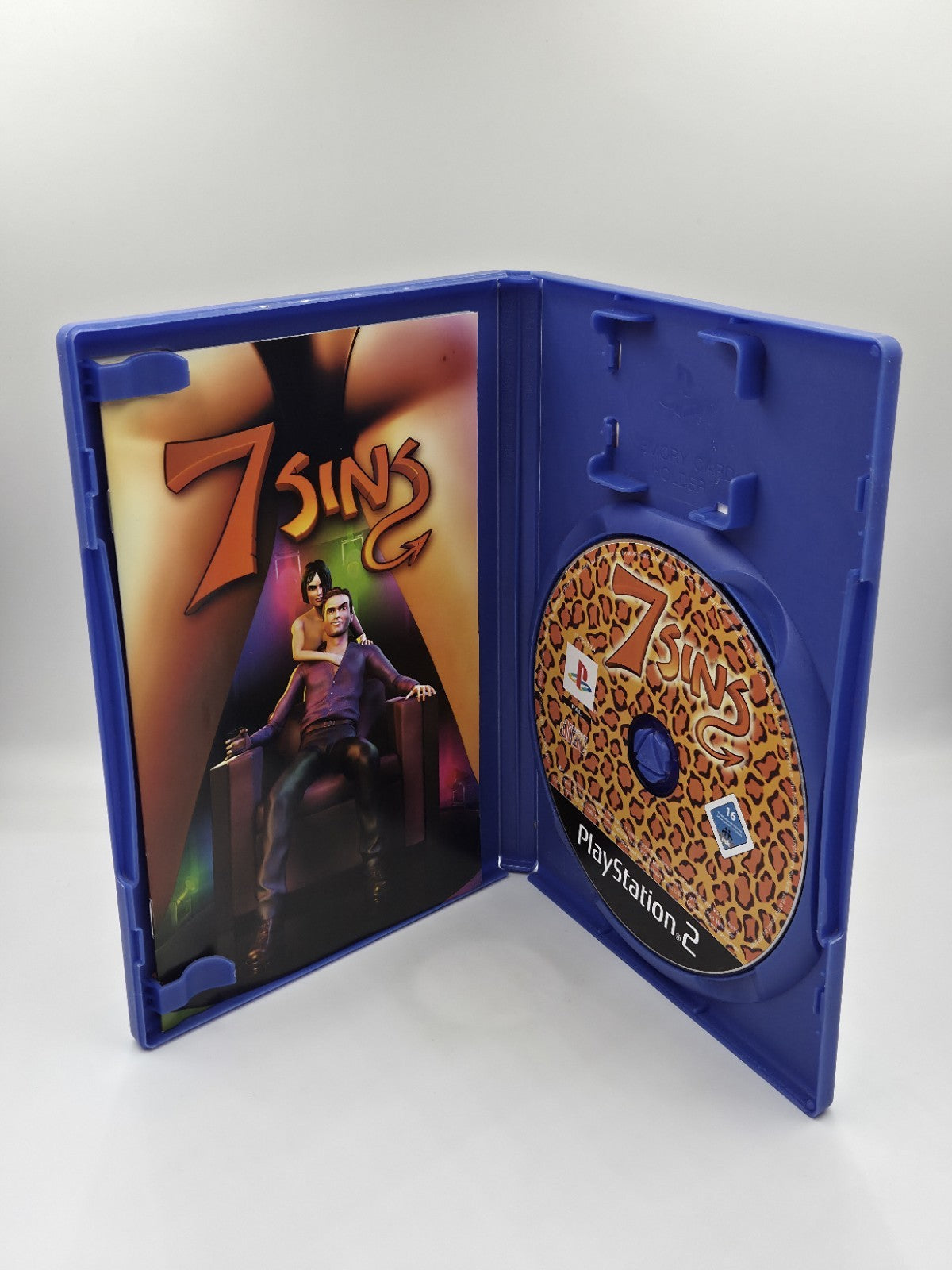 PS2 Playstation 2 Spiel 7 Sins mit OVP und Anleitung Deutsch