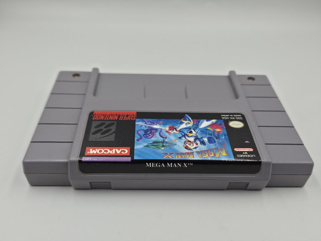 SNES Super Nintendo Mega Man X mit OVP und Anleitung NTSC USA
