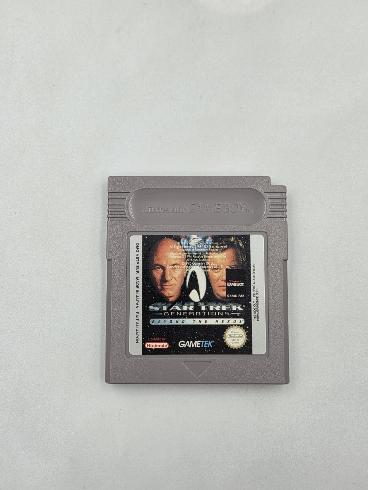 Game Boy Classic Star Trek Generations Beyond The Nexus + OVP und Anleitung EUR