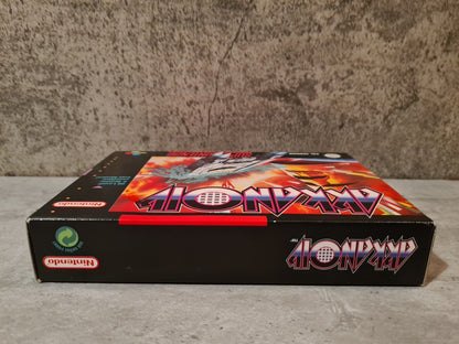 SNES Super Nintendo Akkanoiv mit OVP und Anleitung NOE - T-Retro-Games 