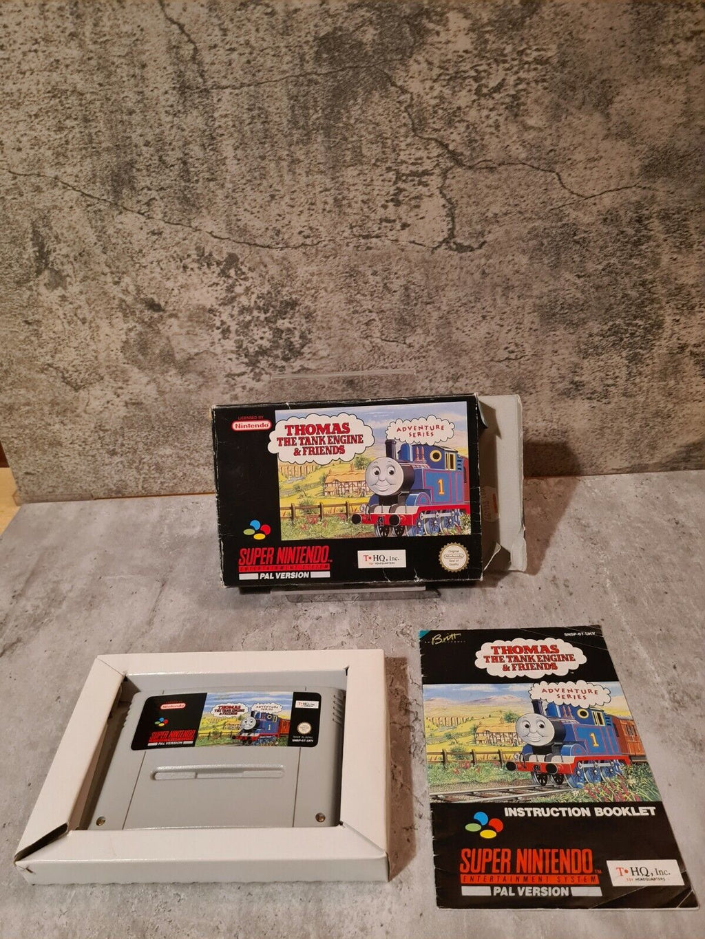 SNES Super Nintendo Thomas The Tank Engine & Friends mit OVP und Anleitung UKV - T-Retro-Games 