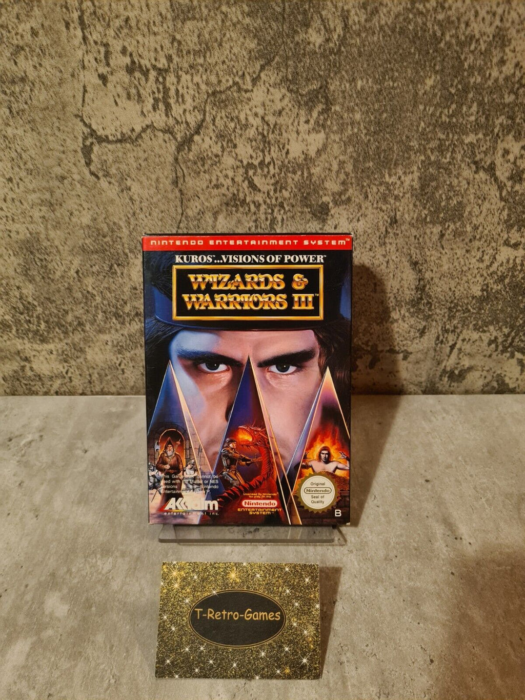 NES Wizards & Warriors III mit OVP und Anleitung FRG - T-Retro-Games 