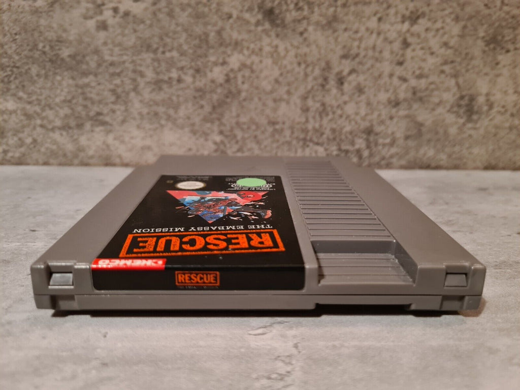 NES Rescue The Embassy Mission mit OVP und Anleitung SCN - T-Retro-Games 