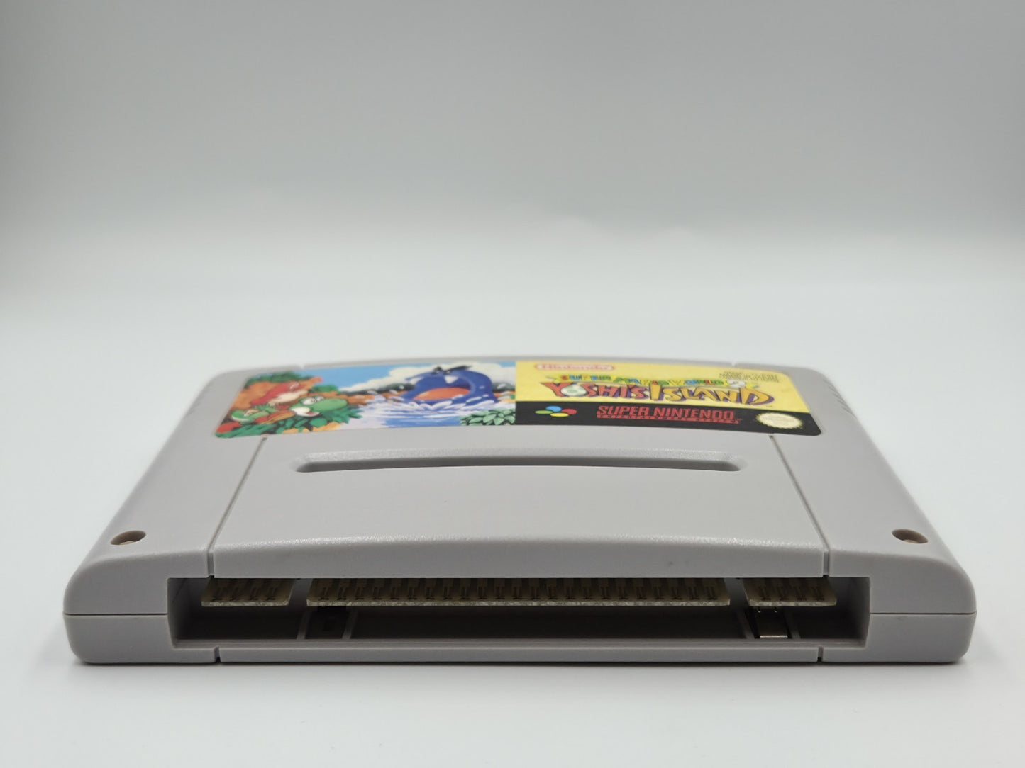 SNES Super Nintendo Super Mario World 2 Yoshi's Island Modul FAH